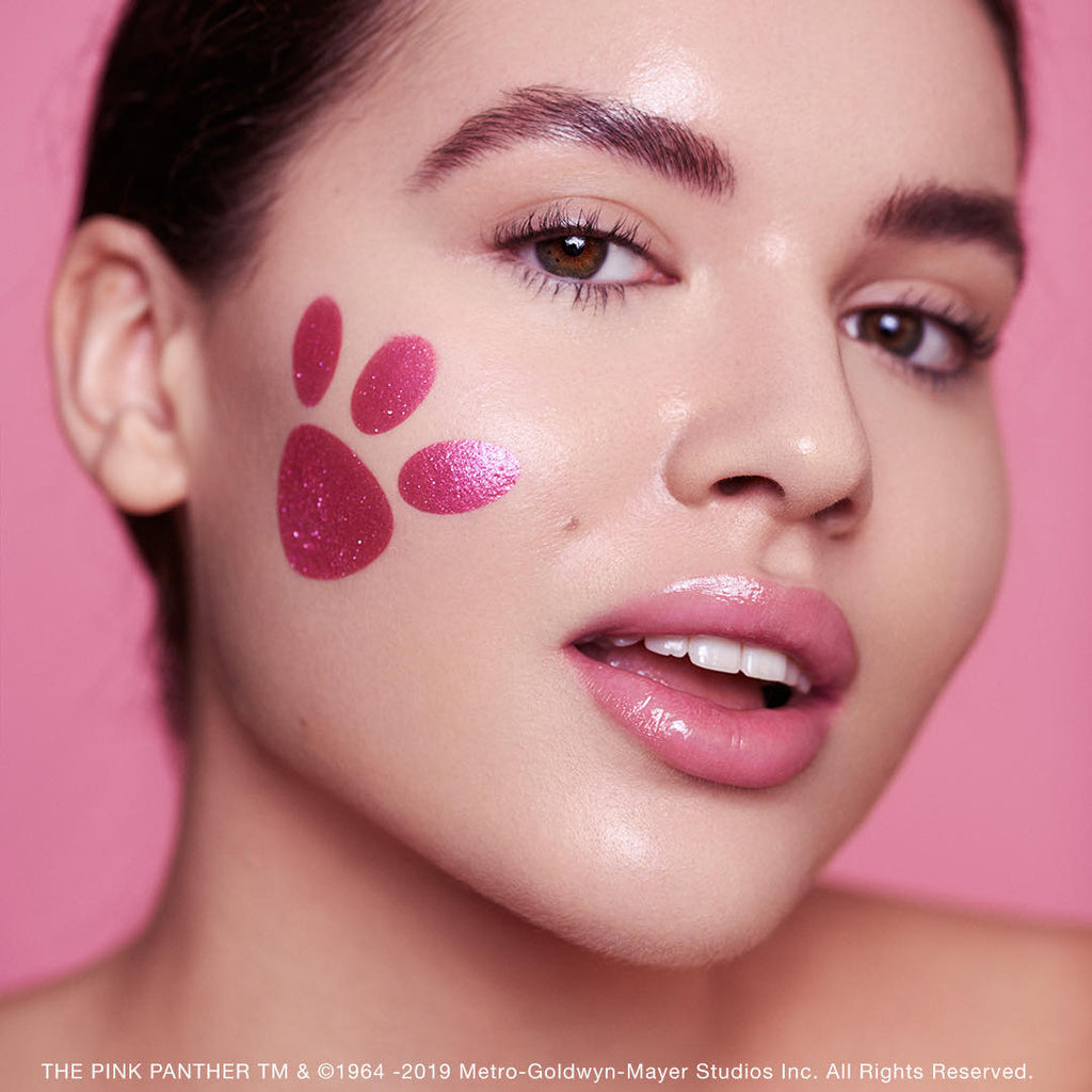 Custom makeup stencil design for a beauty brand