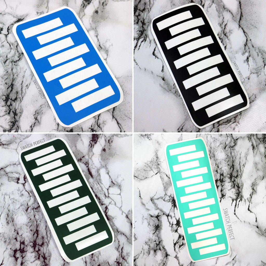 Brick Swatch Stencil (4 Layout Sizes) Swatch Perfect