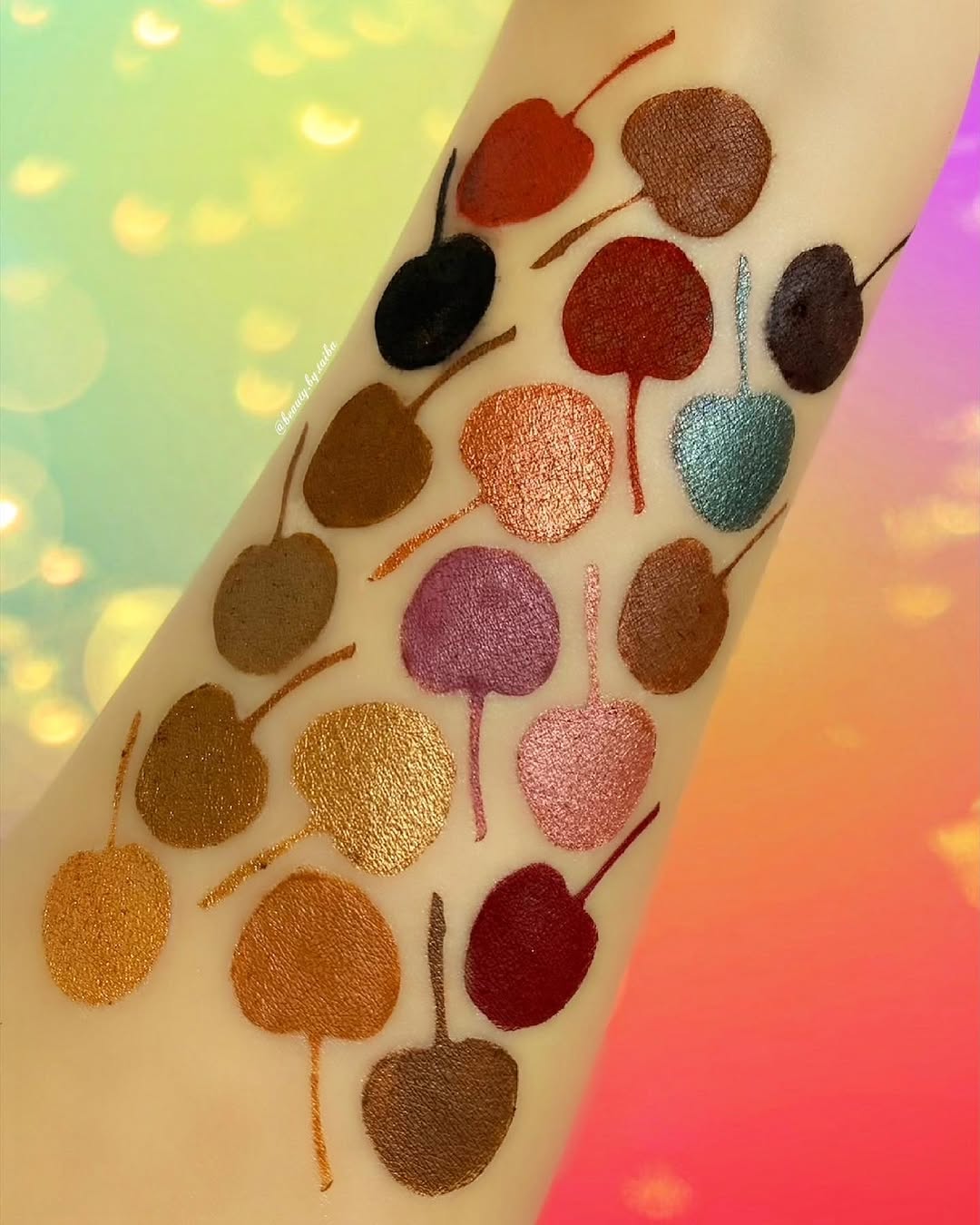 Cherries - 18 Pan Stencil - Swatch Perfect