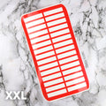 Wraparound Stripe Swatch Stencil – Extra Wide for Seamless Makeup Swatches (4 Layout Sizes Swatch Perfect