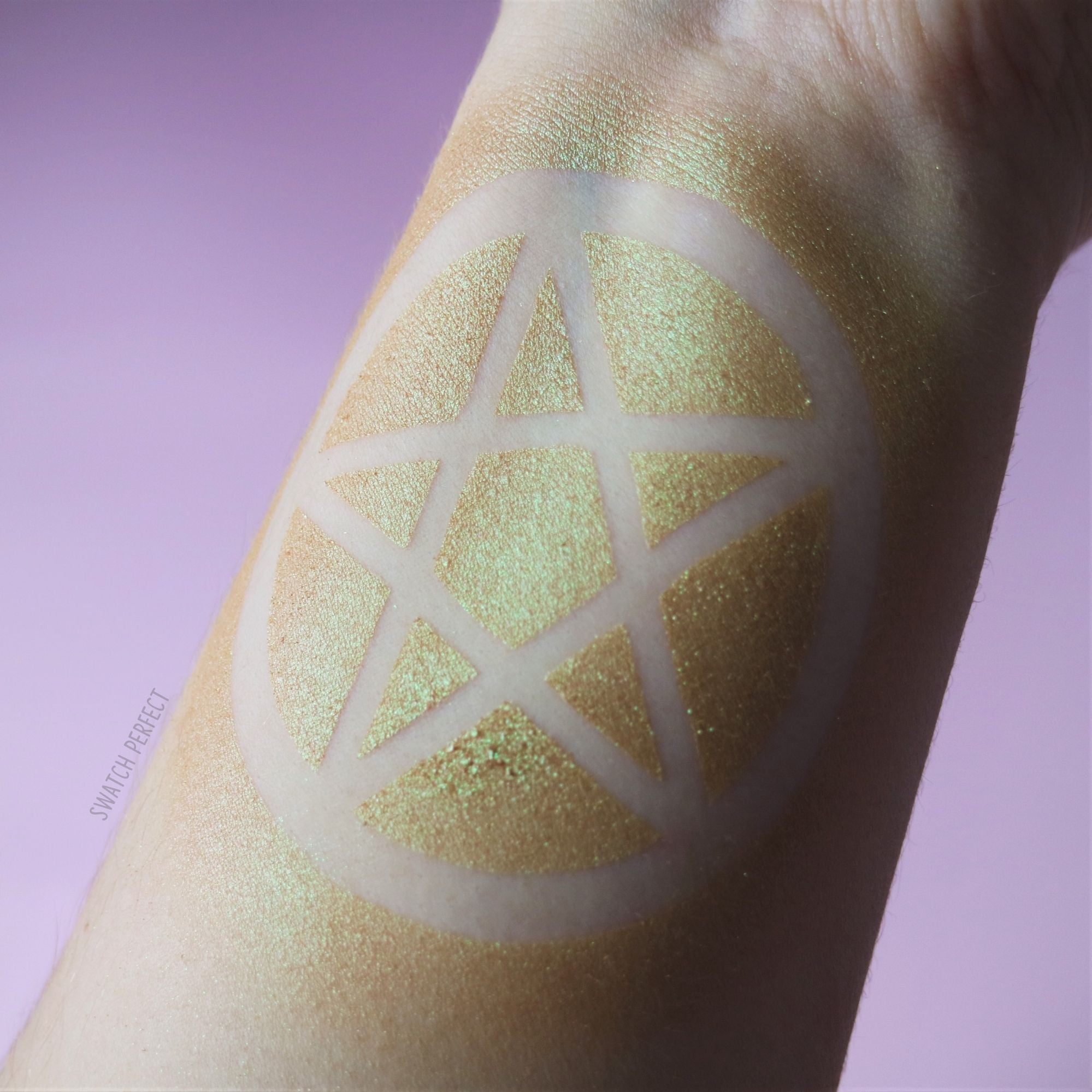 Pentagram - Single Stencil Swatch Perfect