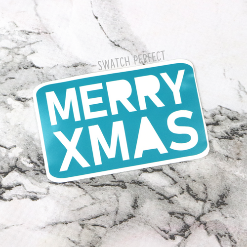 Merry Xmas - Word Stencil