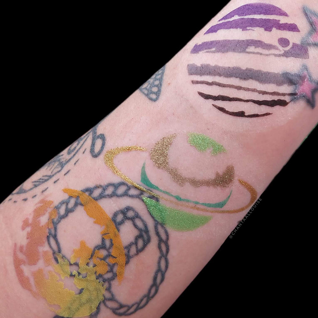 Planets Stencils Swatch Perfect