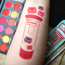 Post Box and Letters - Swatch Art Stencil