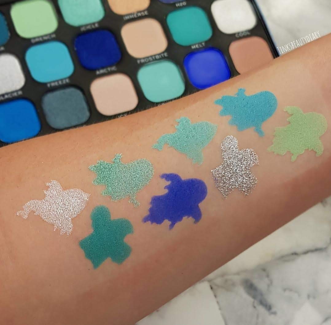 Ghosts - 8 Pan Stencil Swatch Perfect