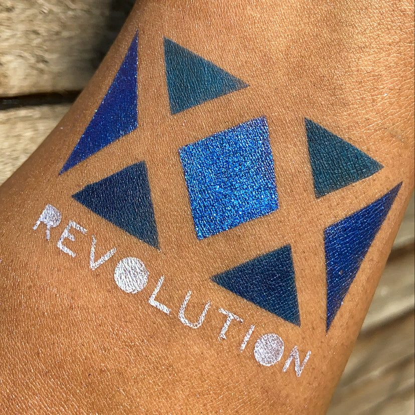 XX Revolution - Logo Stencil | Inspired by Revolution Beauty Swatch Perfect