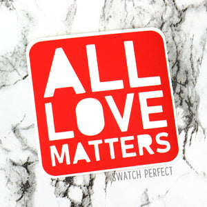 All Love Matters - Word Stencil