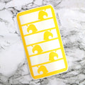Animal Crossing Leaf Stripe - 6 Pan Stencil - Swatch Perfect