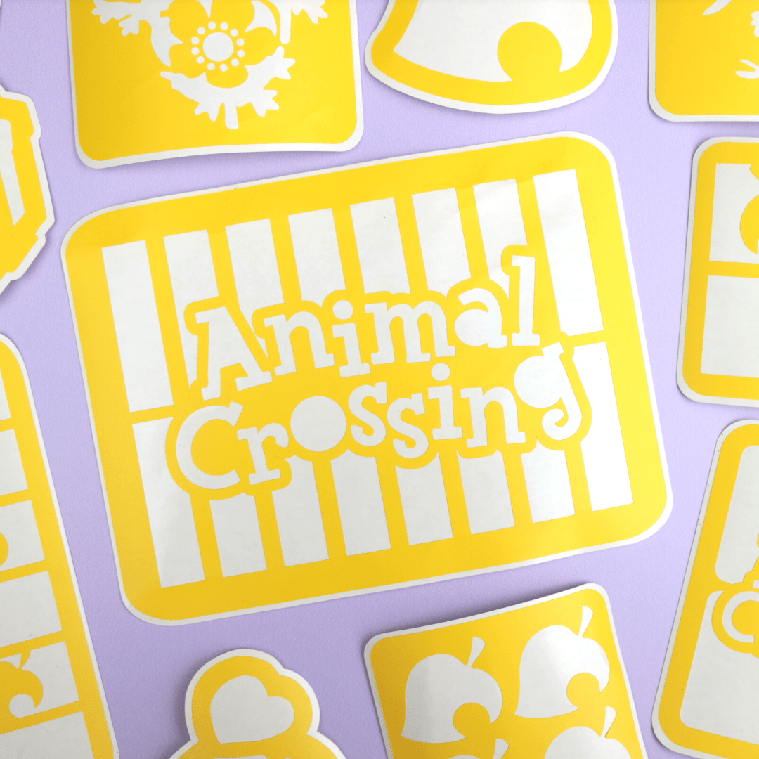 Animal Crossing Logo - 16 Pan Stencil - Swatch Perfect
