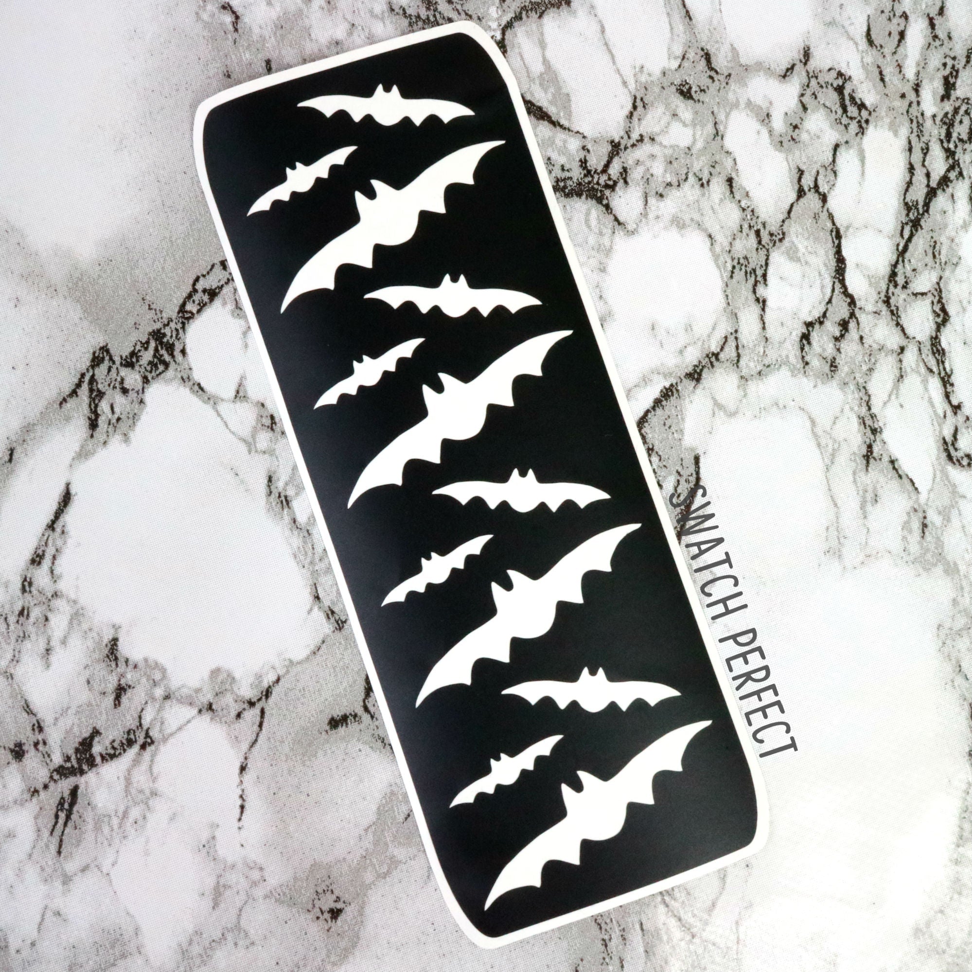 Bats - 12 Pan Stencil - Swatch Perfect