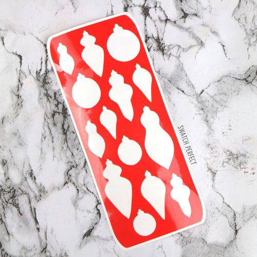 Baubles - 14 Pan Stencil - Swatch Perfect