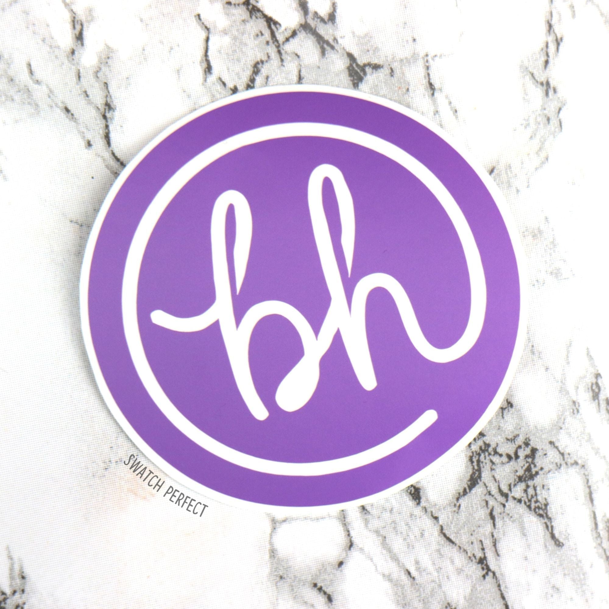 BH Cosmetics - Mini Logo Stencil | Inspired By BH Cosmetics - Swatch Perfect