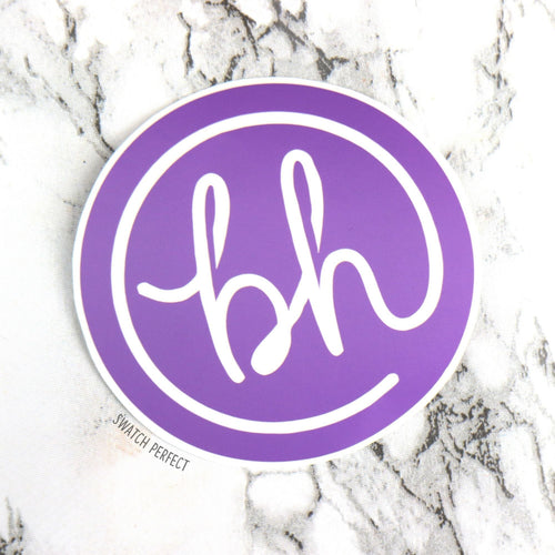 BH Cosmetics - Mini Logo Stencil | Inspired By BH Cosmetics - Swatch Perfect