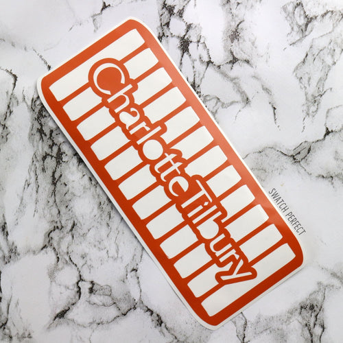Charlotte Tilbury - 12 Pan Stencil | Inspired by Charlotte Tilbury Beauty - Swatch Perfect