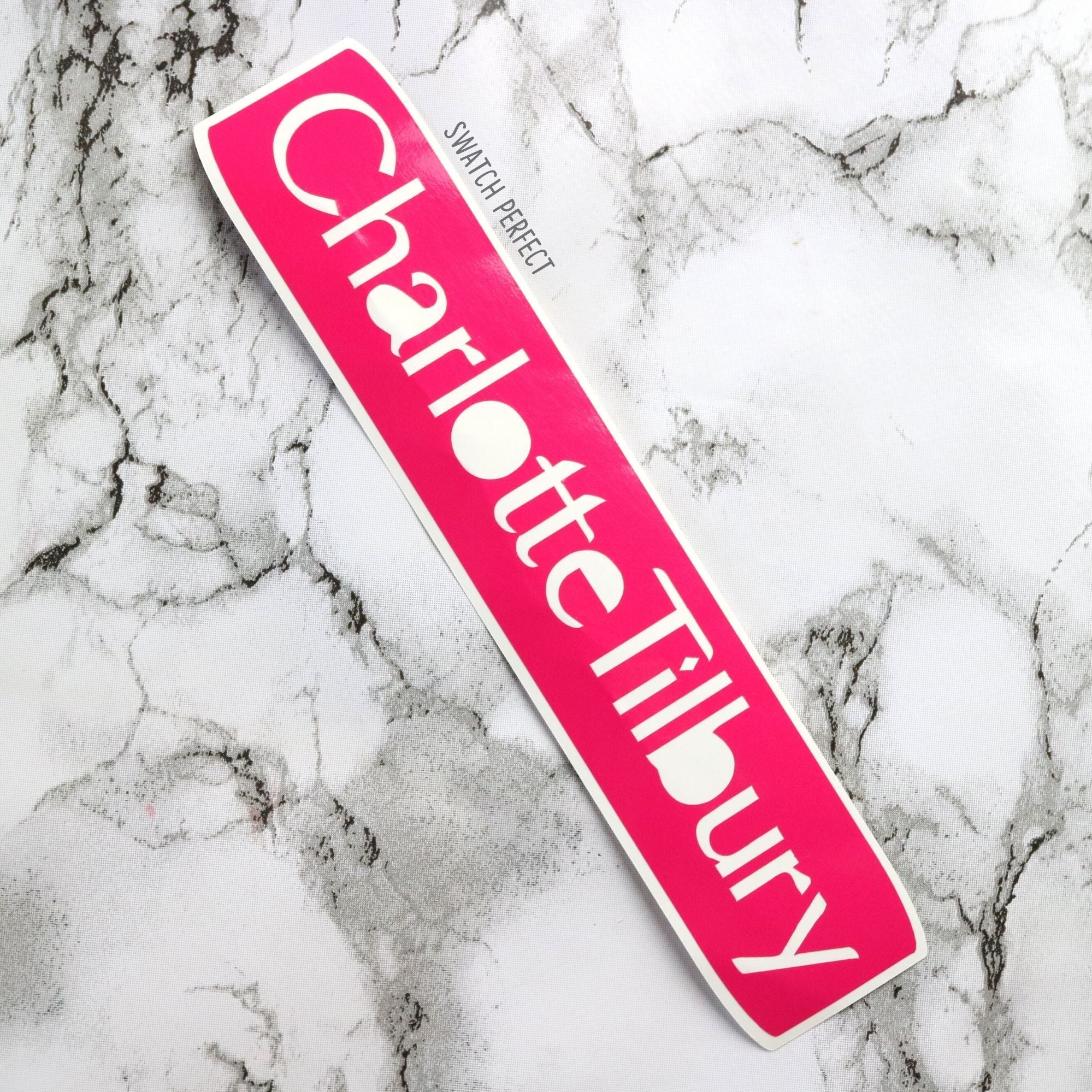Charlotte Tilbury - Large Logo Stencil | Inspired by Charlotte Tilbury Beauty - Swatch Perfect