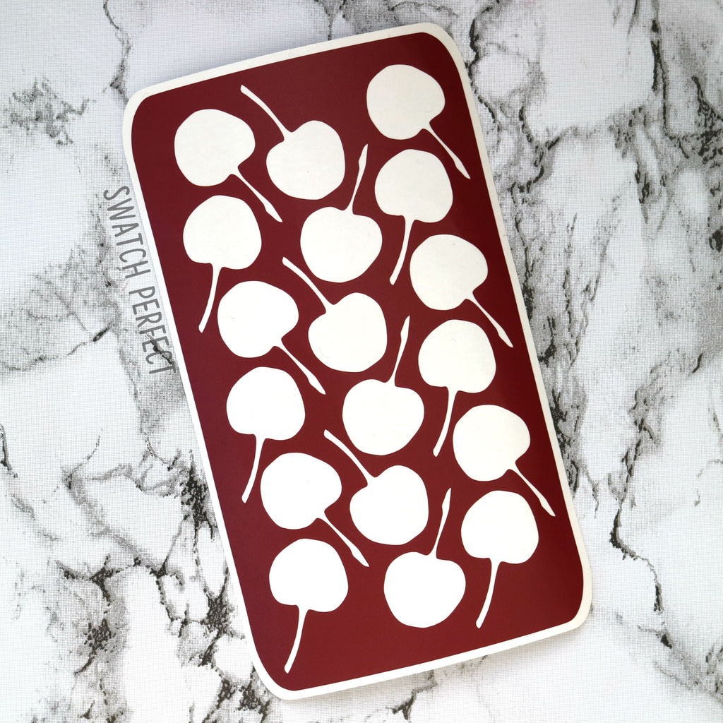 Cherries - 18 Pan Stencil - Swatch Perfect