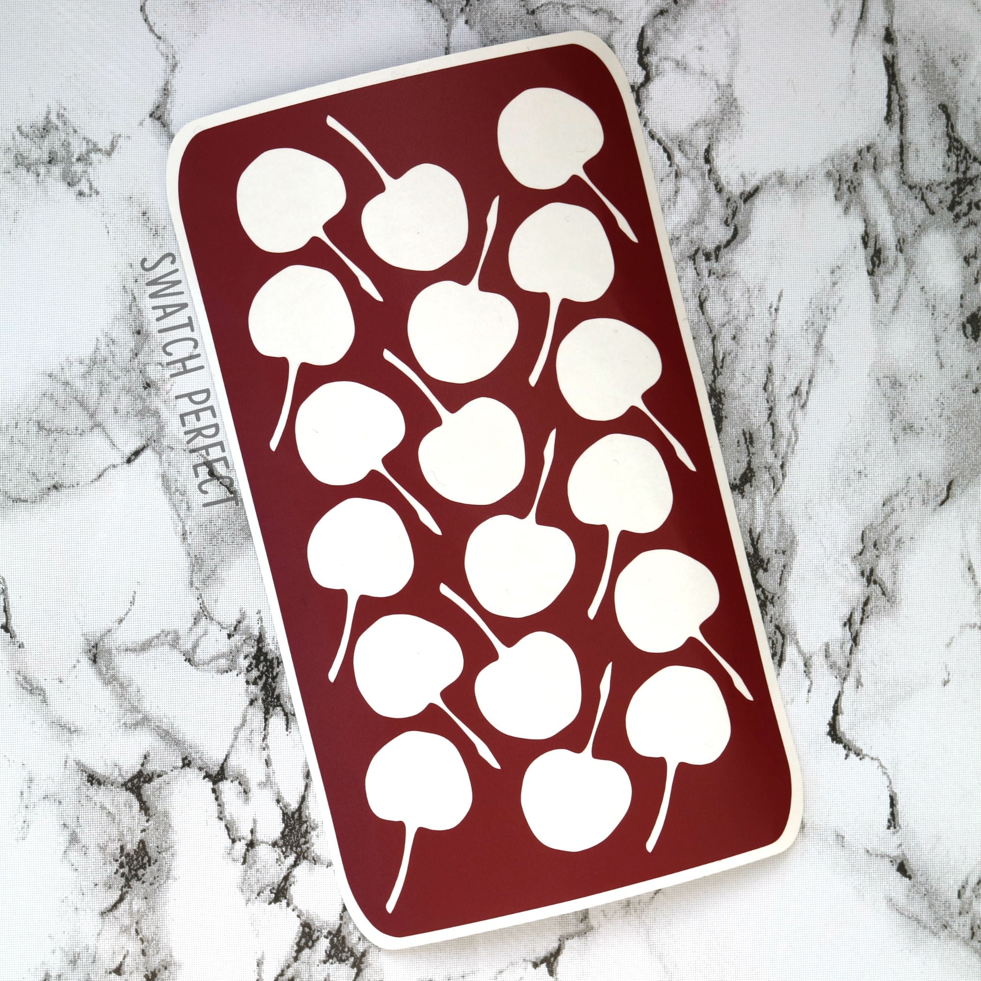 Cherries - 18 Pan Stencil - Swatch Perfect