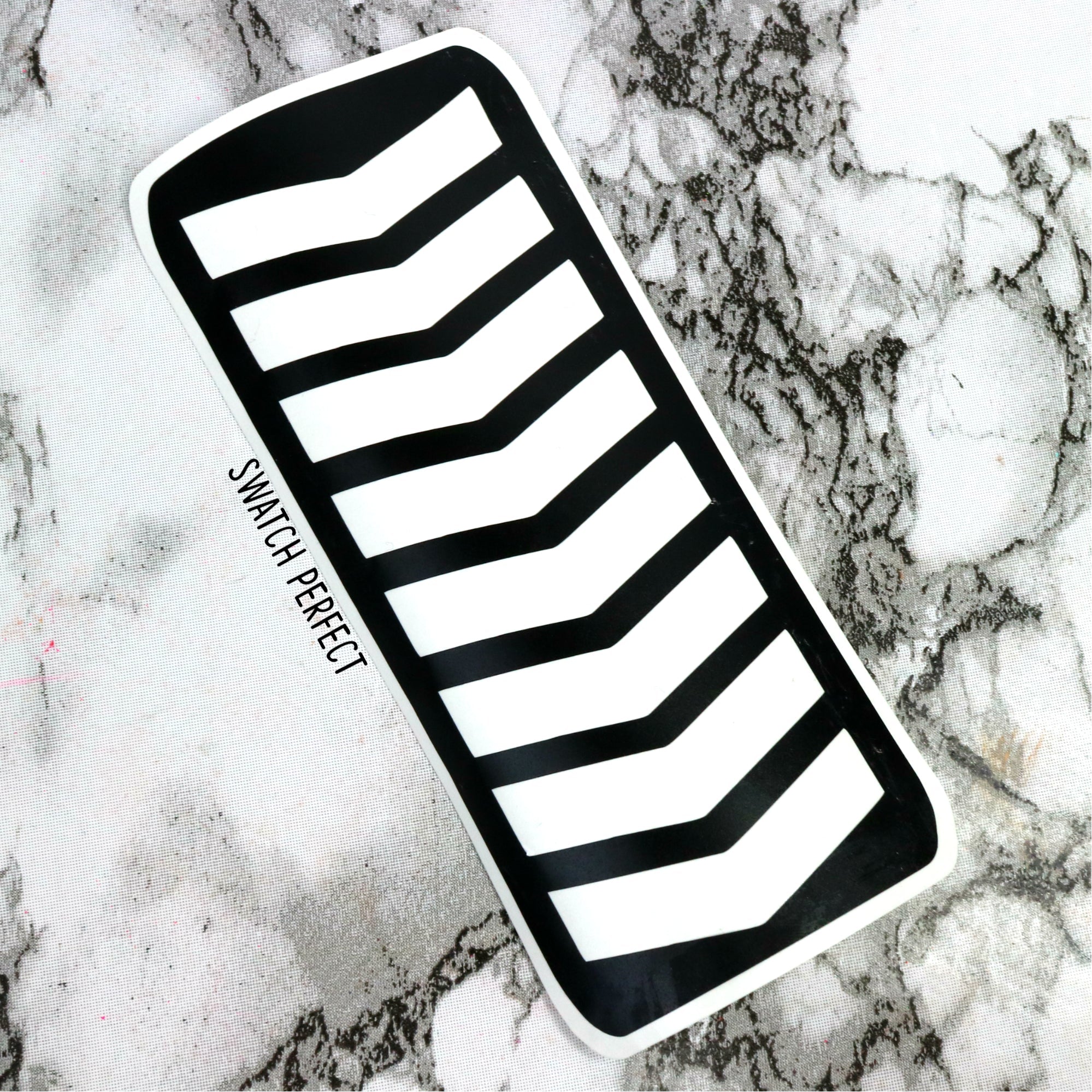 Chevrons - 8 Pan Stencil - Swatch Perfect