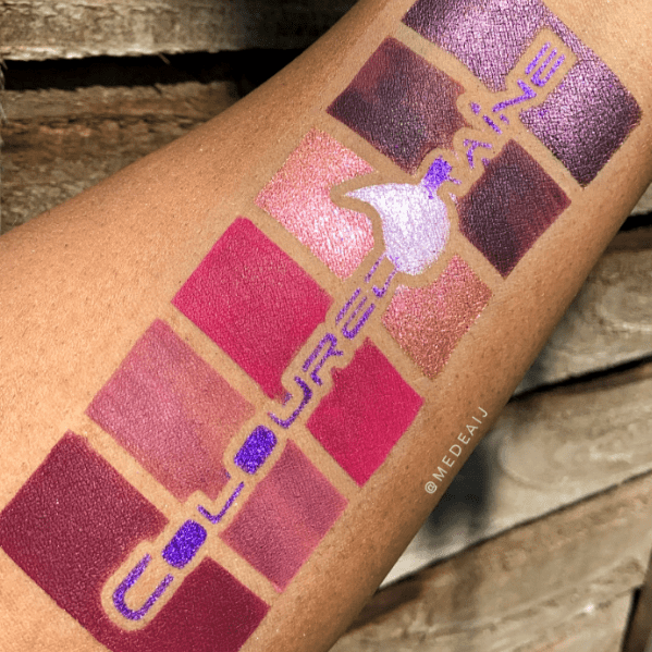 Coloured Raine - 6 Pan Stencil | Inspired by Coloured Raine - Swatch Perfect
