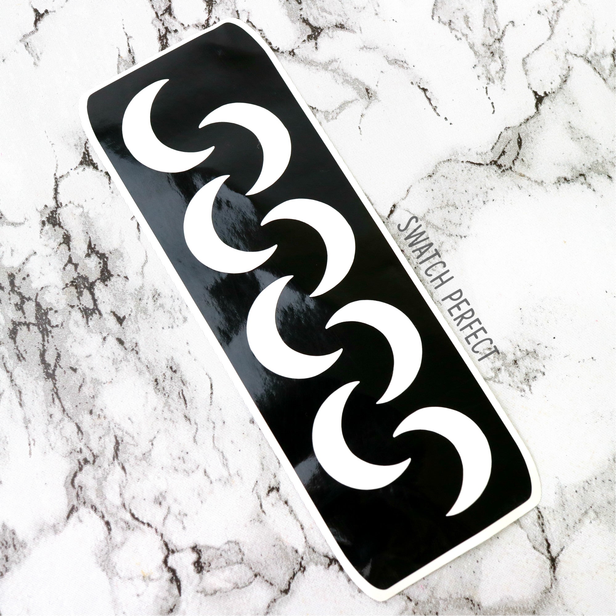 Moons - 8 Pan Stencil Swatch Perfect