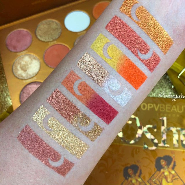 Cutout Moons Stripes - 8 Pan Stencil - Swatch Perfect