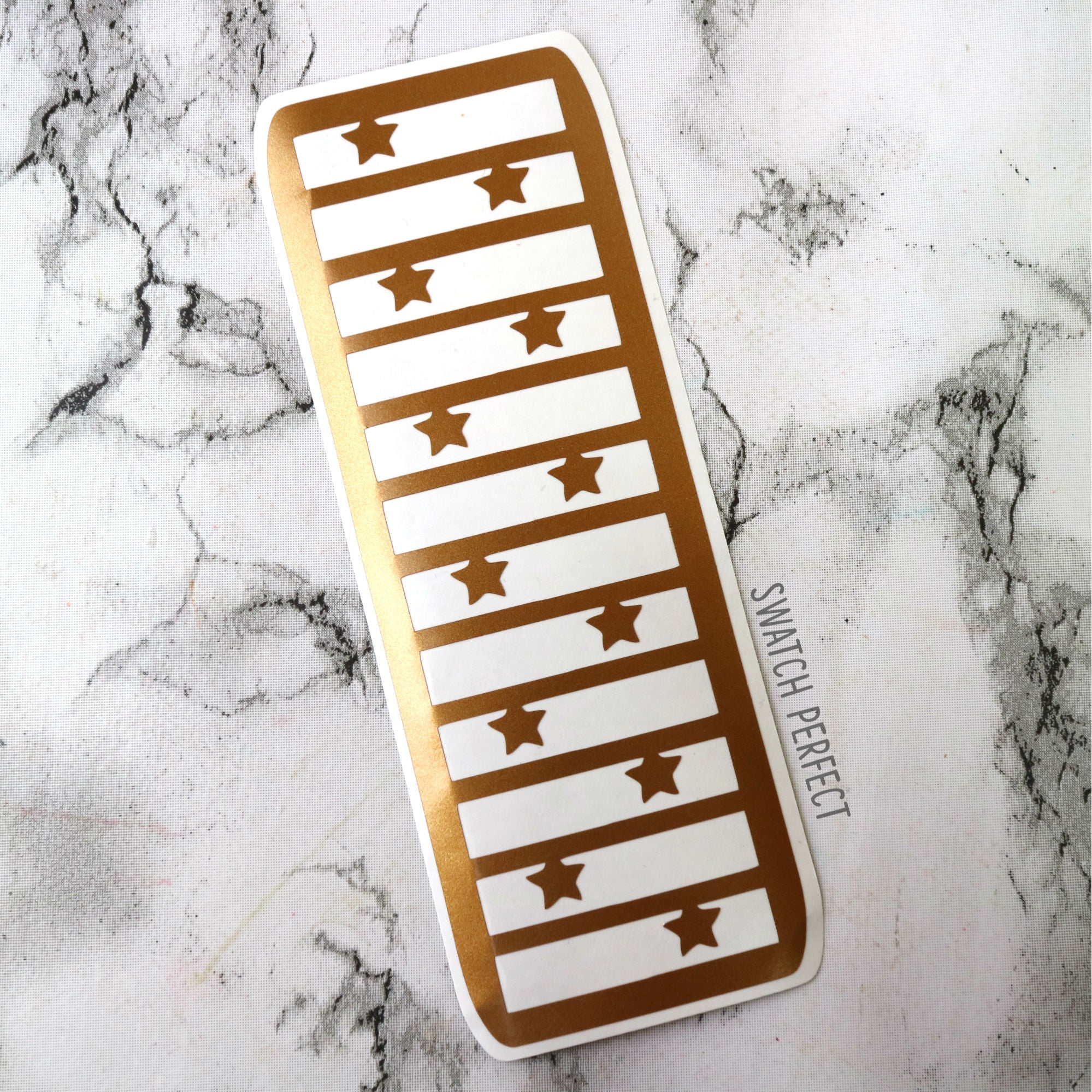 Cutout Stars Stripes - 12 Pan Stencil - Swatch Perfect