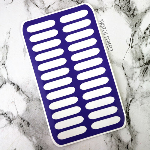 Double Rounded Stripes - 24 Pan Stencil