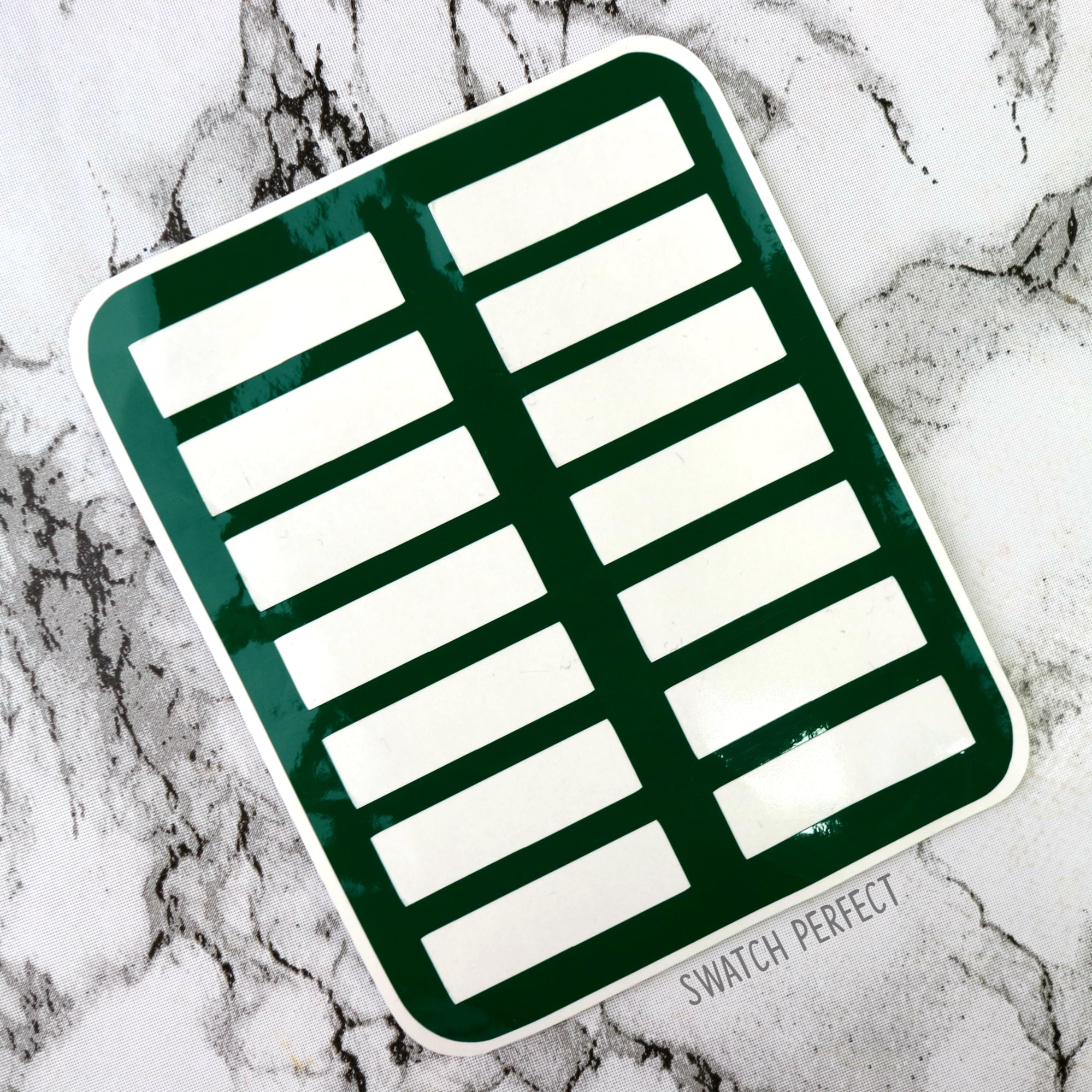 Double Stripes - 14 Pan Stencil - Swatch Perfect