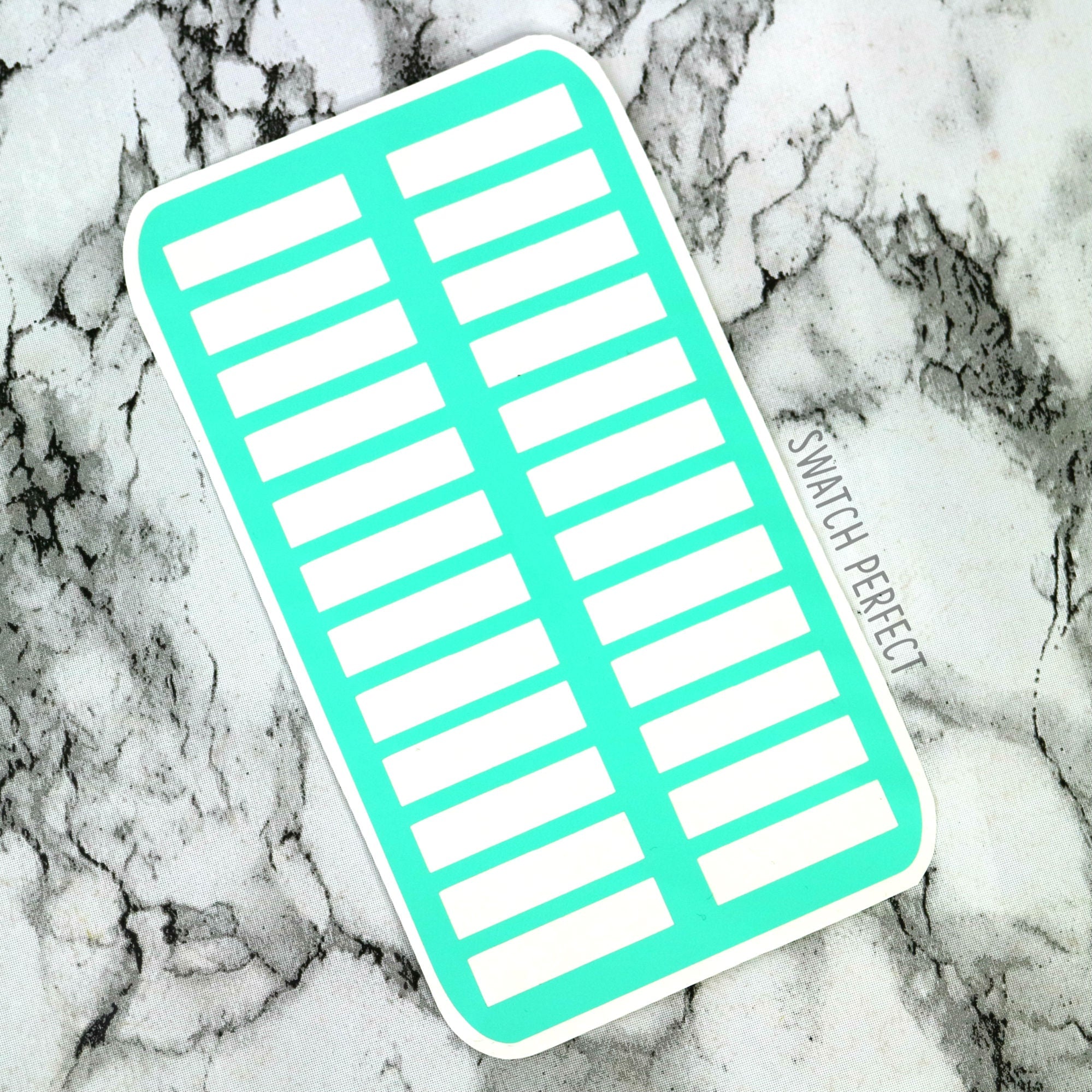 Double Stripes - 24 Pan Stencil - Swatch Perfect