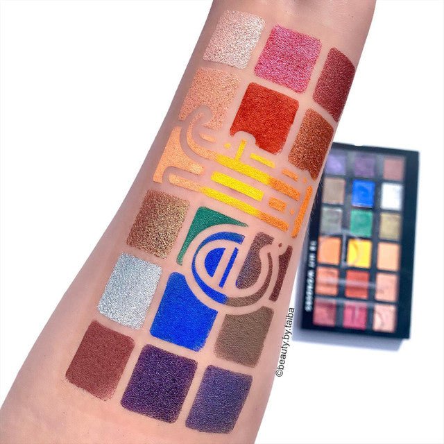 Elf - 18 Pan Stencil | Inspired by E.L.F Cosmetics - Swatch Perfect
