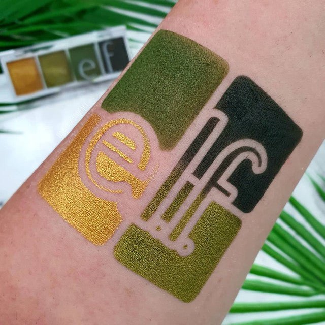 Elf - 4 Pan Stencil | Inspired by E.L.F Cosmetics - Swatch Perfect