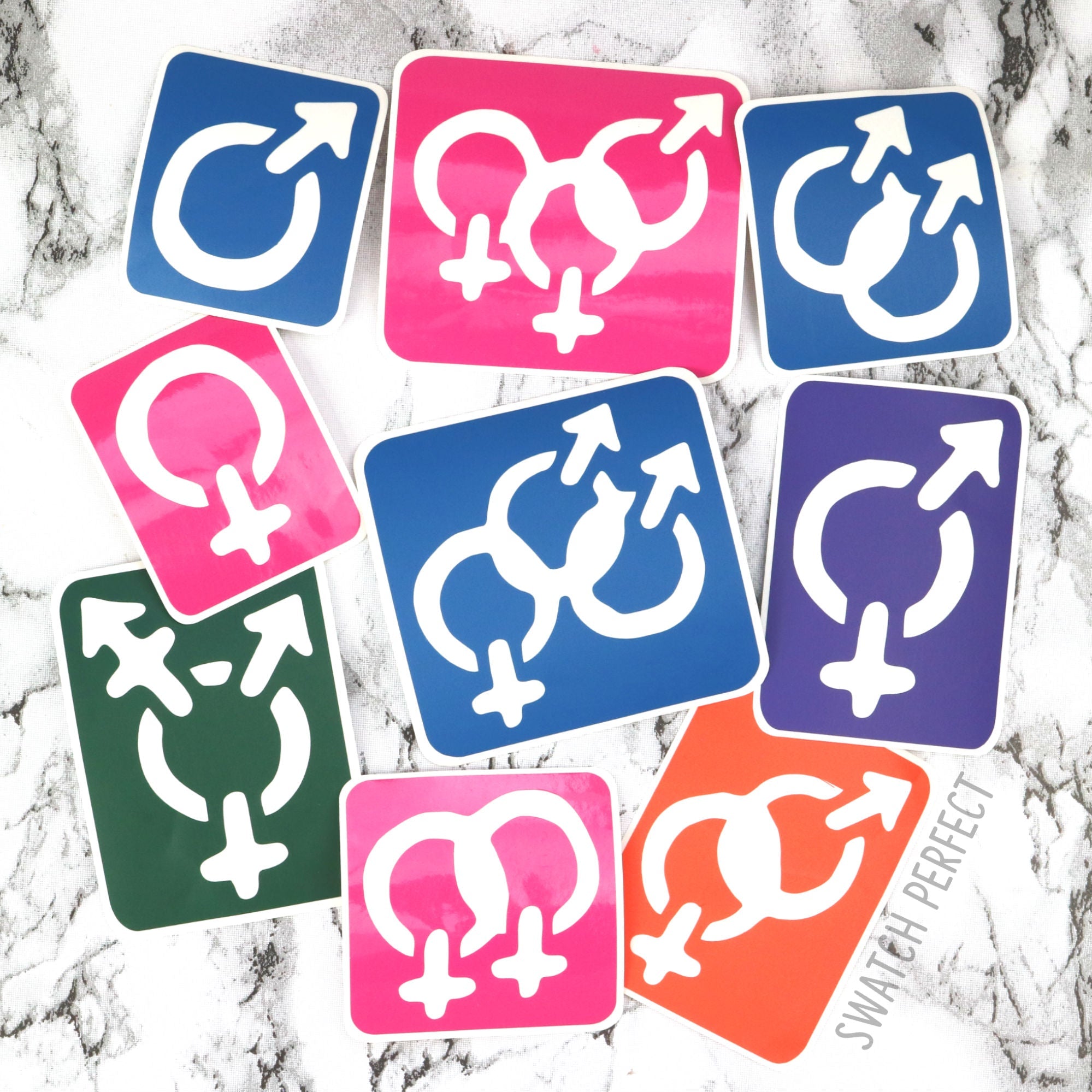 Gender & Sexuality Symbols Kit - Swatch Perfect