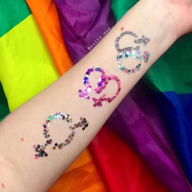 Gender & Sexuality Symbols - Single Stencils - Swatch Perfect