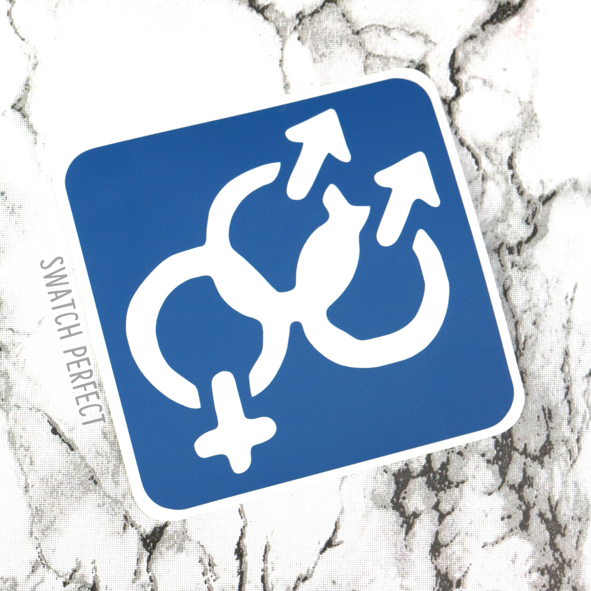 Gender & Sexuality Symbols - Single Stencils - Swatch Perfect