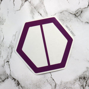 Hexagon Duo Stencil | Inspired by Fenty Beauty