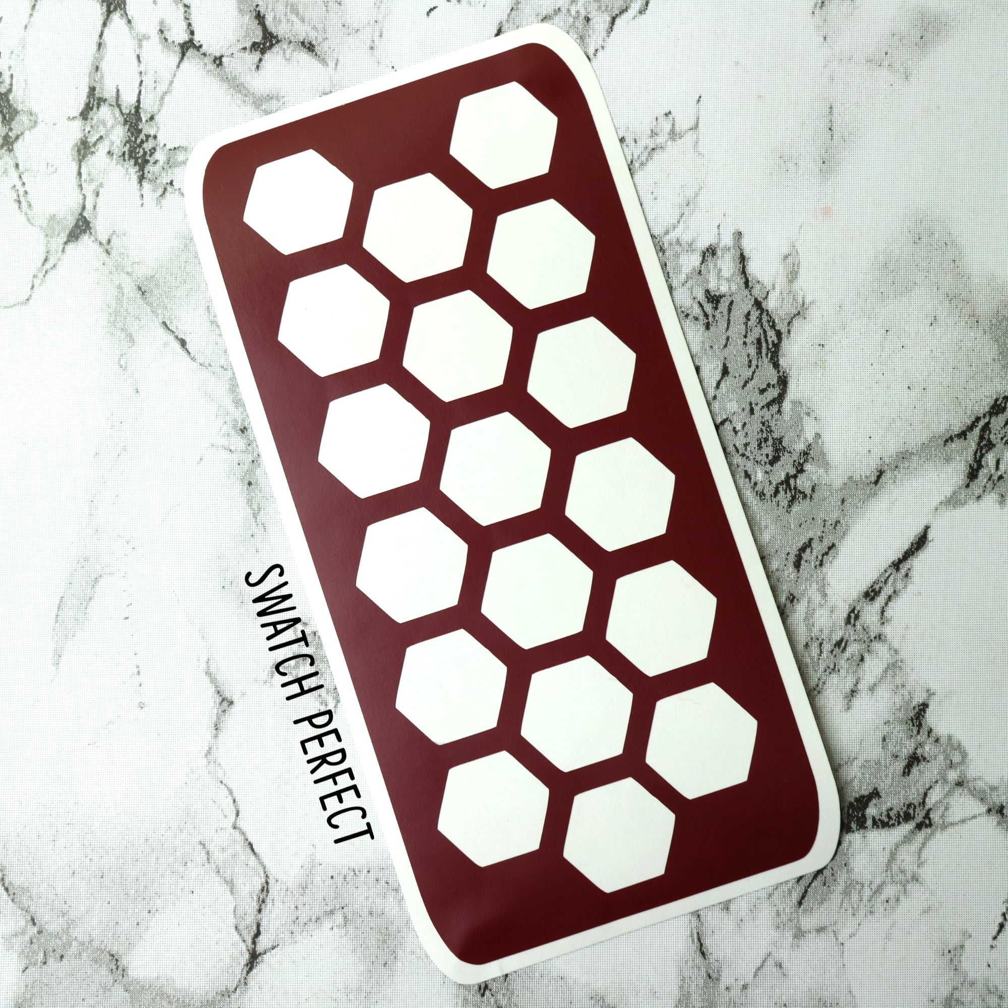 Honeycomb - 18 Pan Stencil - Swatch Perfect