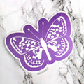 Large Butterfly - Single Stencil Swatch Perfect