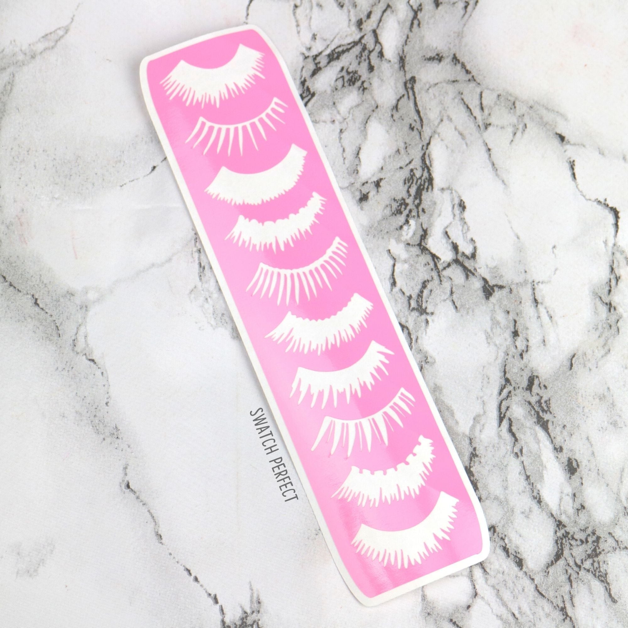 Lashes - 10 Pan Stencil - Swatch Perfect