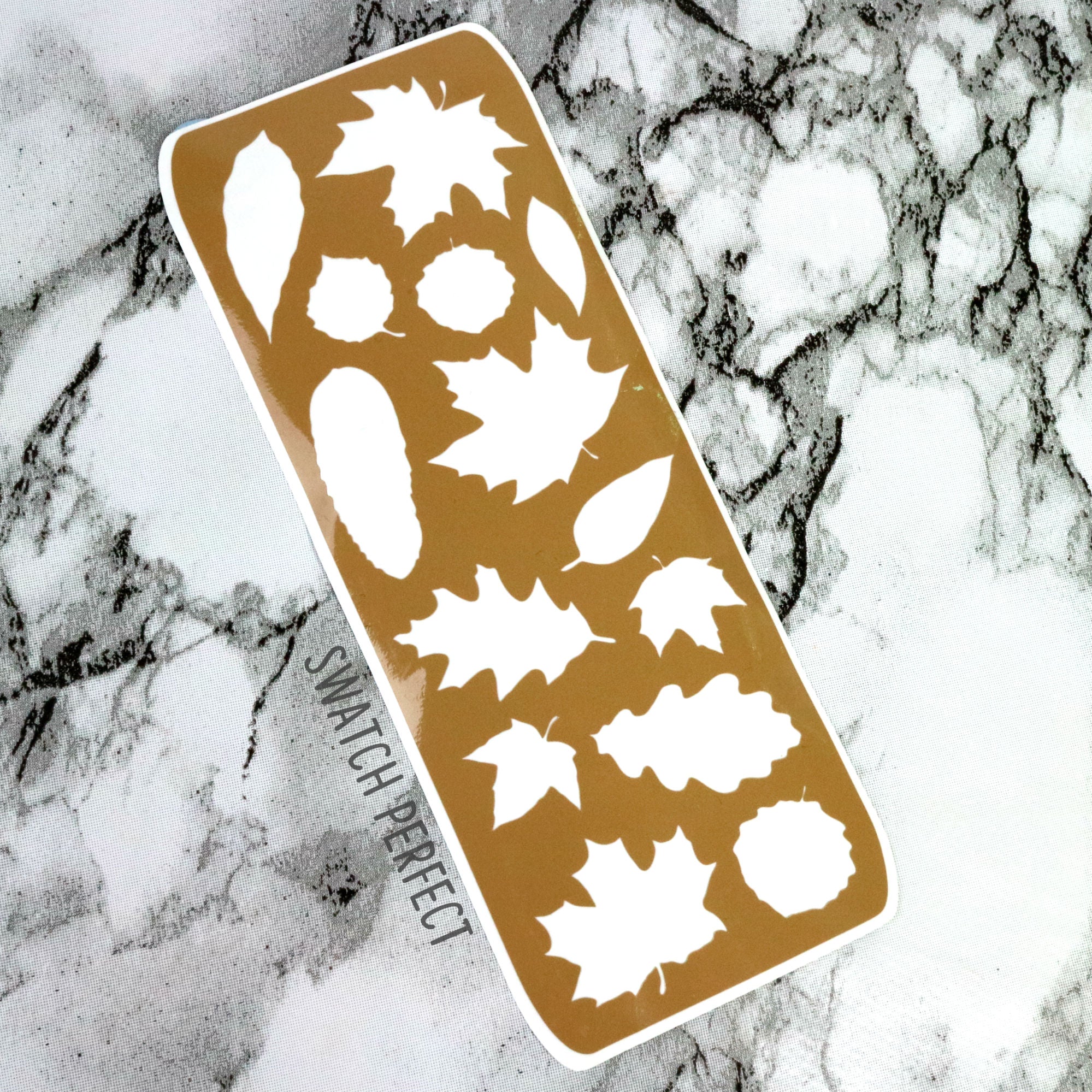 Leaves - 14 Pan Stencil Swatch Perfect