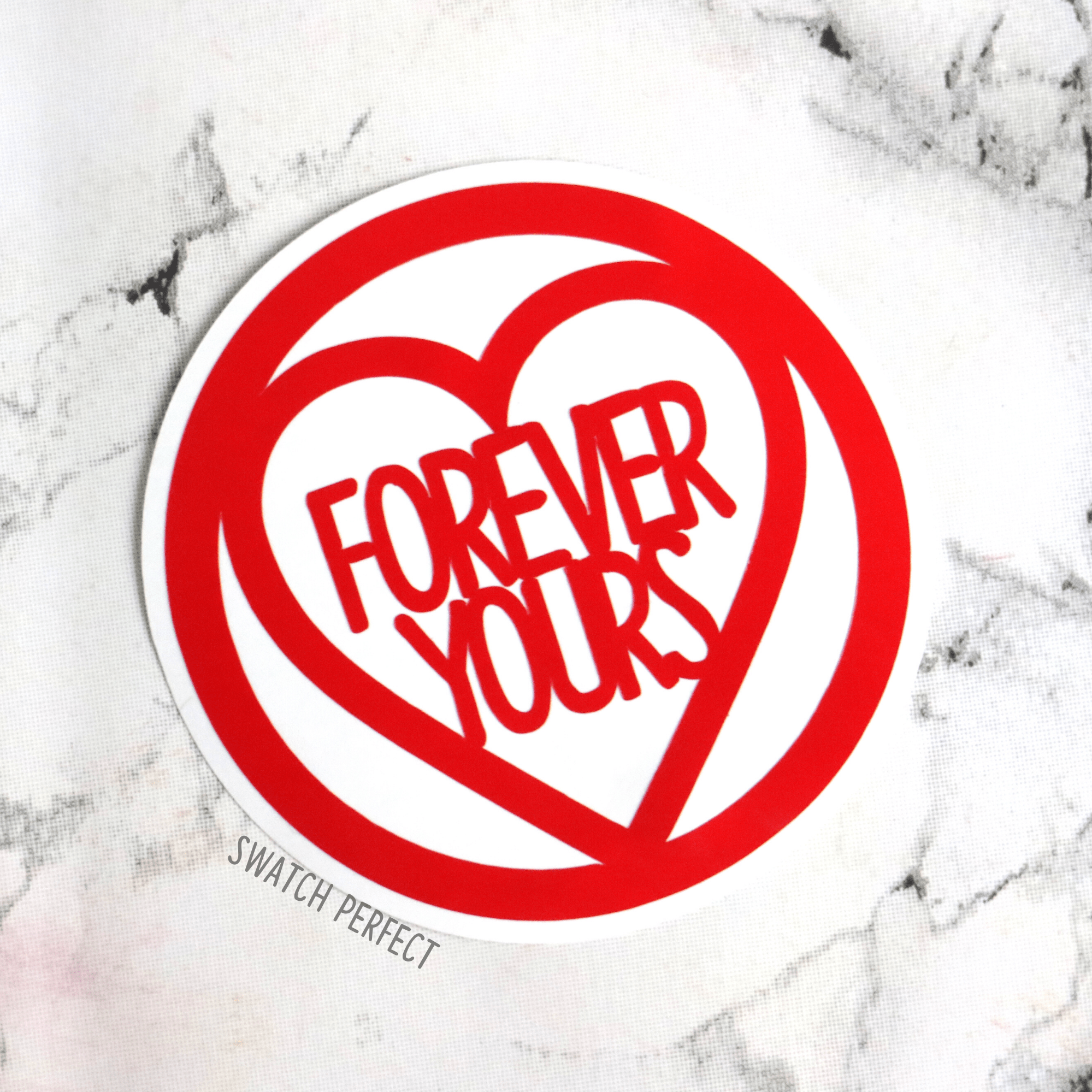 Love Hearts - Single Stencils - Swatch Perfect