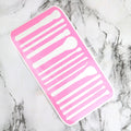 Makeup Brush - 14 Pan Stencil - Swatch Perfect