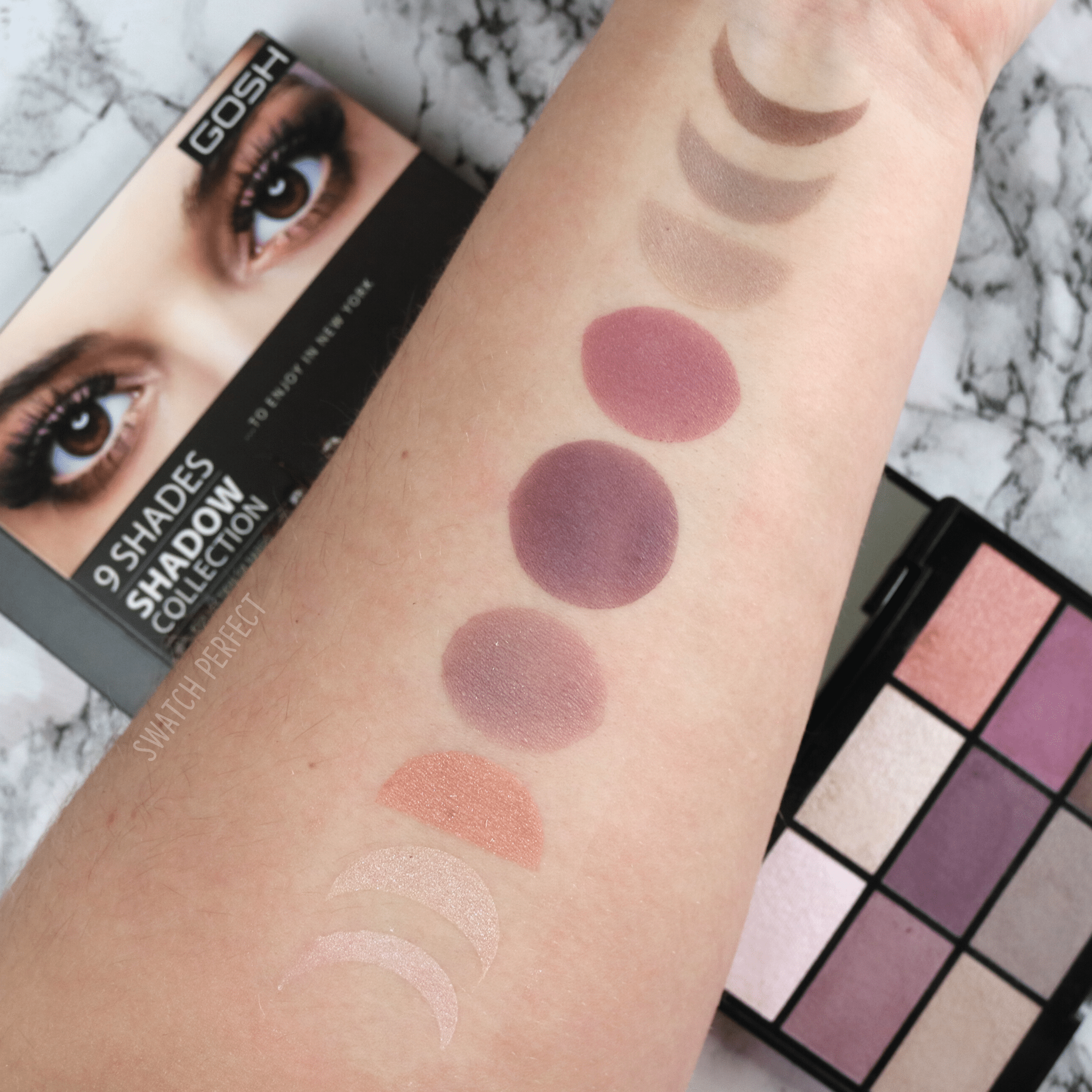 Moon Phases - 9 Pan Stencil - Swatch Perfect