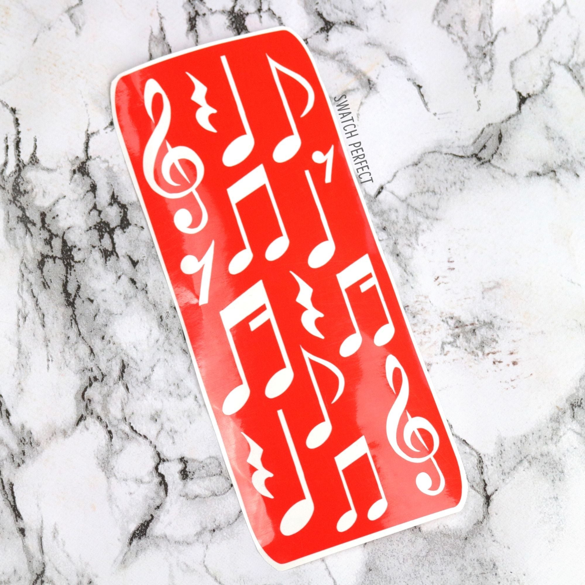 Music Notes - 16 Pan Stencil - Swatch Perfect