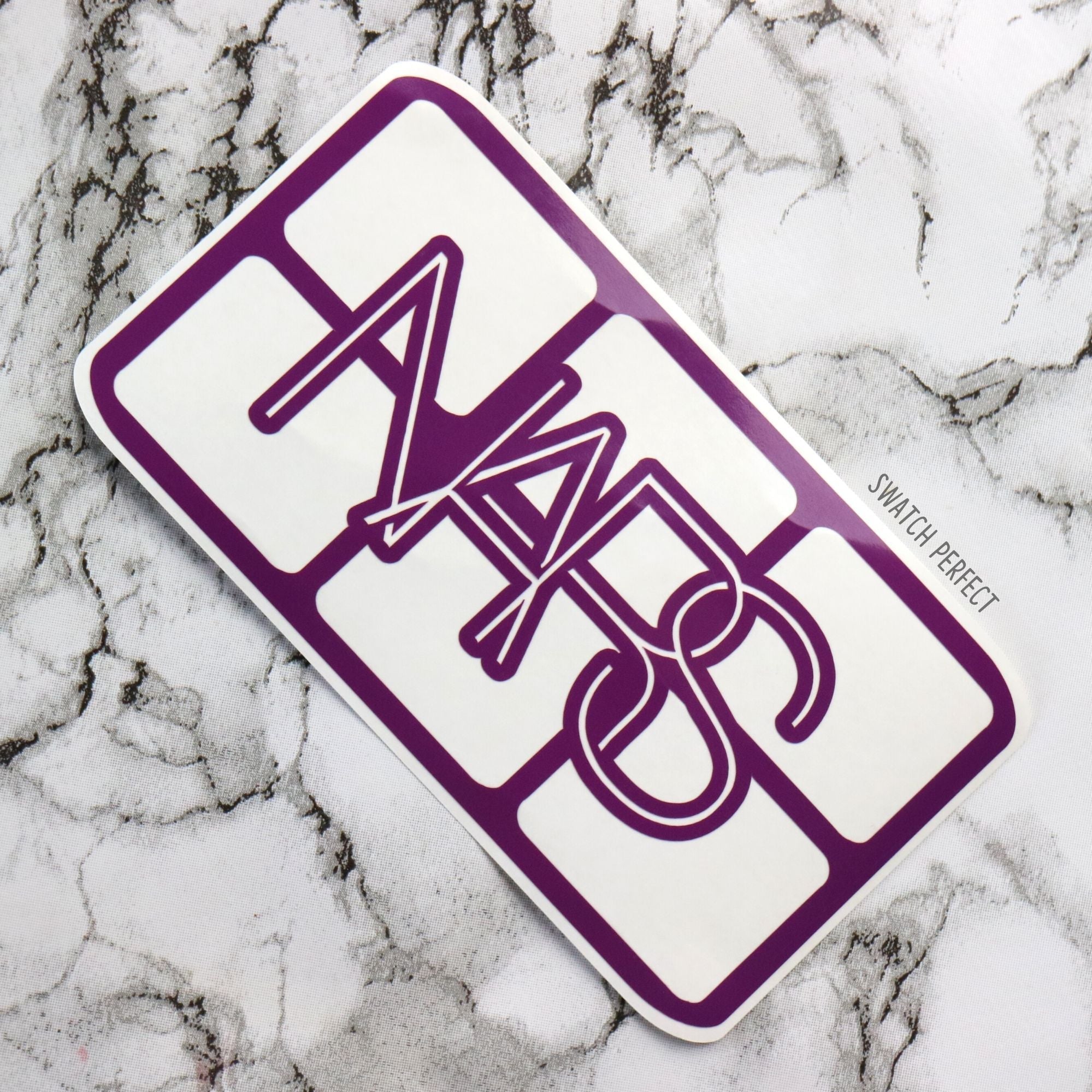 NARS - 6 Pan Stencil | Inspired by NARS Cosmetics - Swatch Perfect