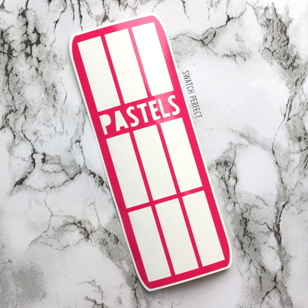 Pastel - 9 Pan Stencil | Inspired by Huda Beauty - Swatch Perfect