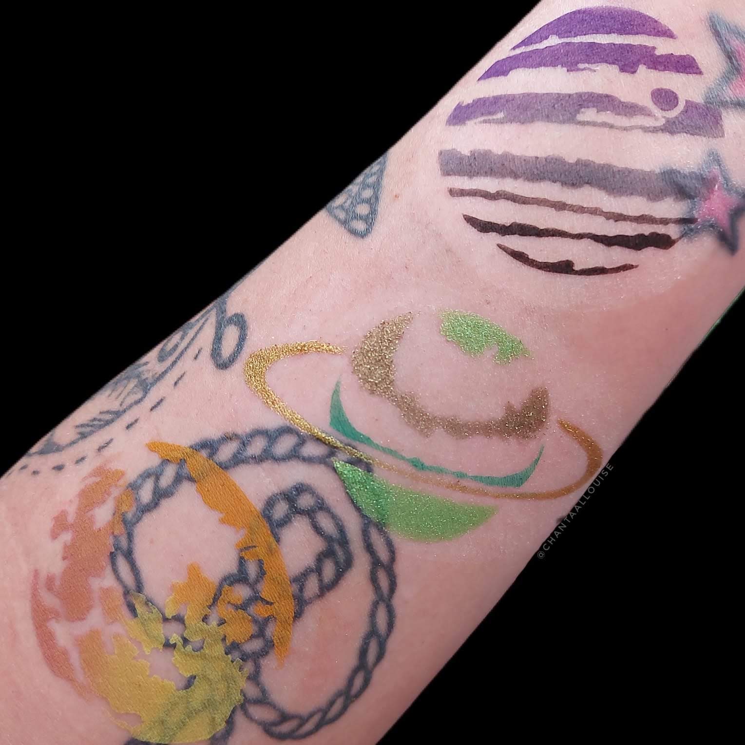 Planets Stencils - Swatch Perfect