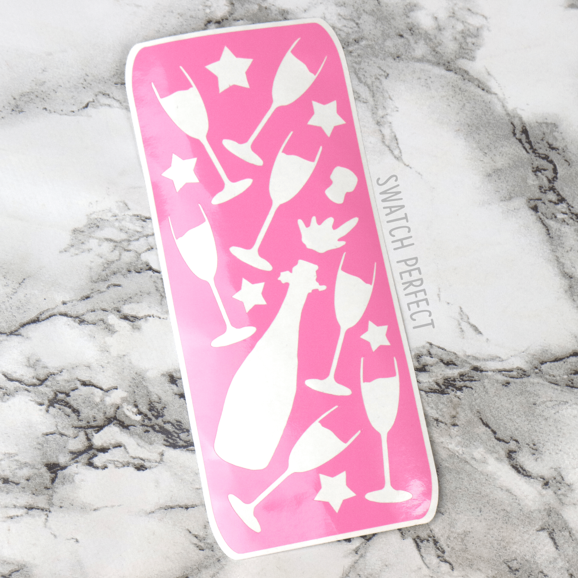 Prosecco Party - 18 Pan Stencil - Swatch Perfect