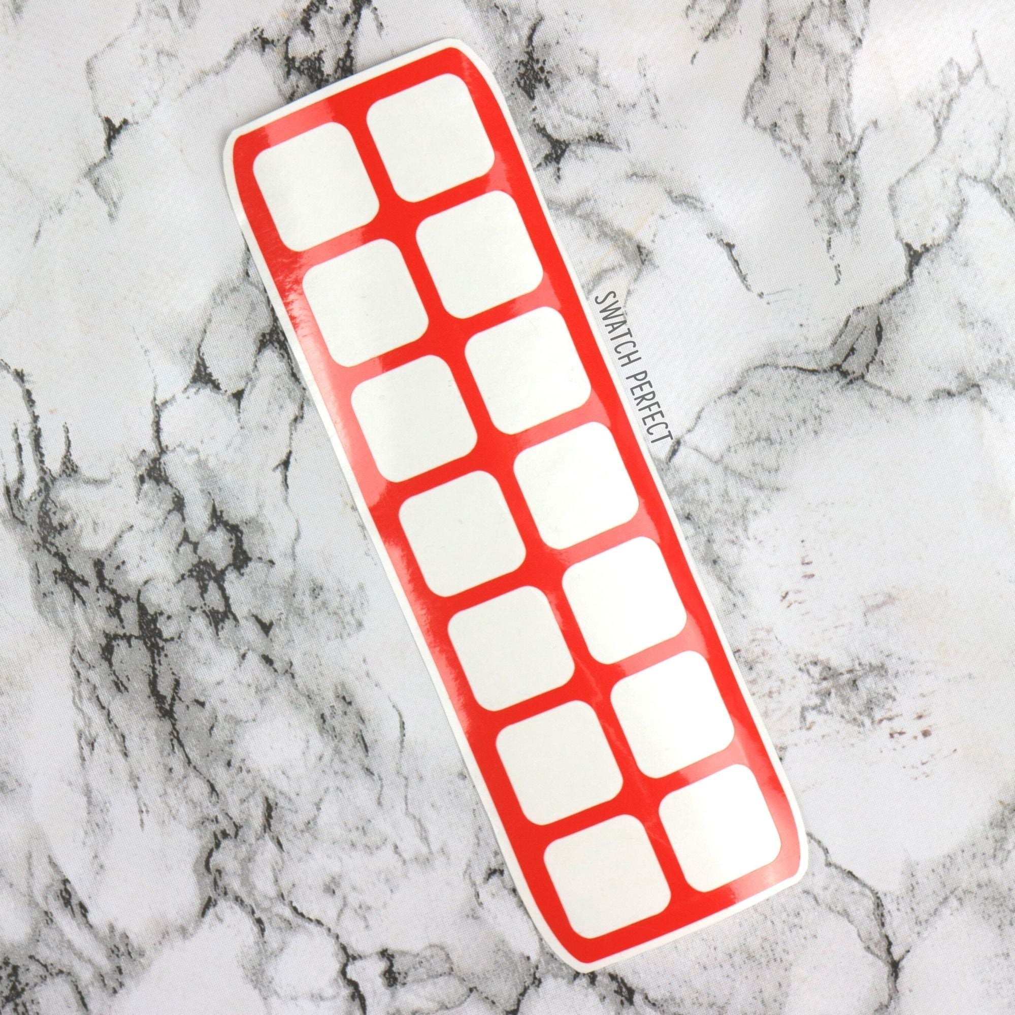 Rounded Squares - 14 Pan Stencil - Swatch Perfect