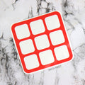 Rounded Squares - 9 Pan Stencil - Swatch Perfect