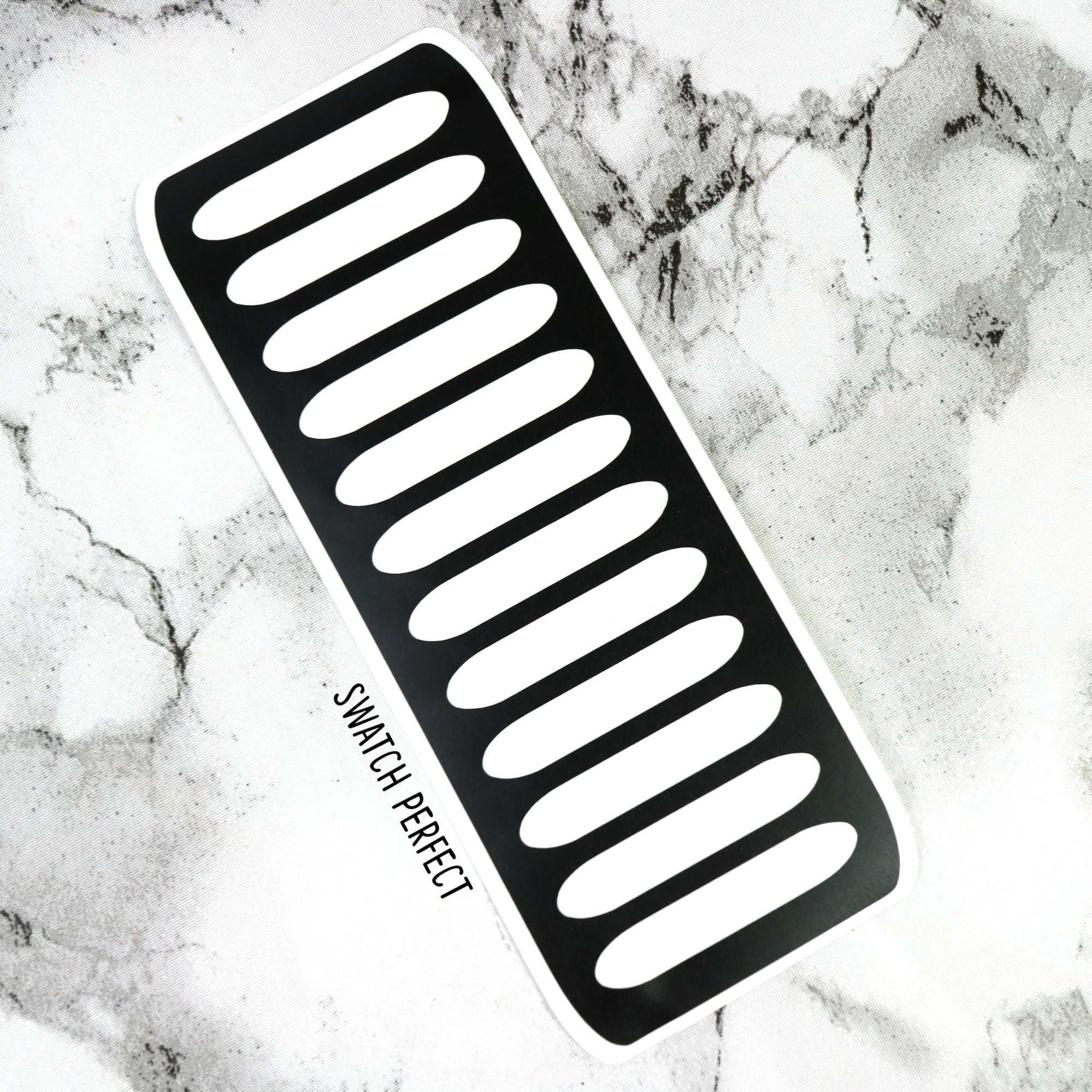 Rounded Stripes - 12 Pan Stencil - Swatch Perfect